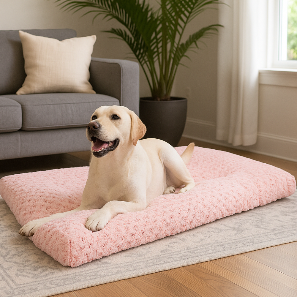 Washable Dog Bed Deluxe Plush Dog Crate BedsWashable Dog Bed Deluxe Plush Dog Crate Beds - Image 4