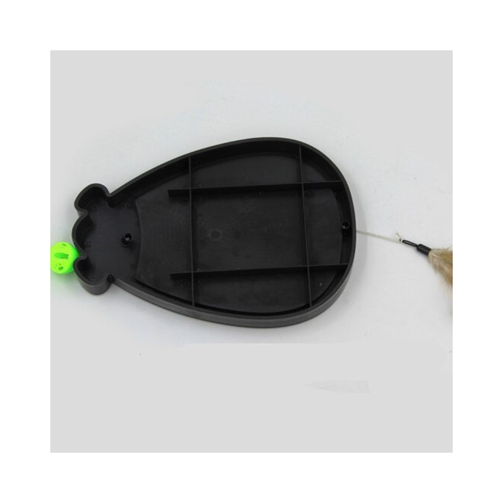 Interactive Cat Feather Wand Teaser with Non-toxic for Indoor Cats Mental Stimulation Exercise and Enrichment — detail clo...