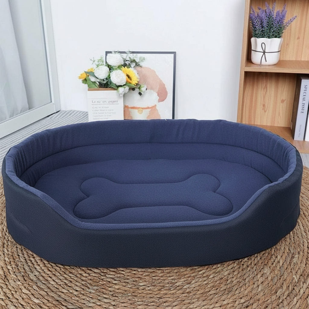Comfortable Dog Bed Soft Plush Pet Mattress With Non Slip Bottom