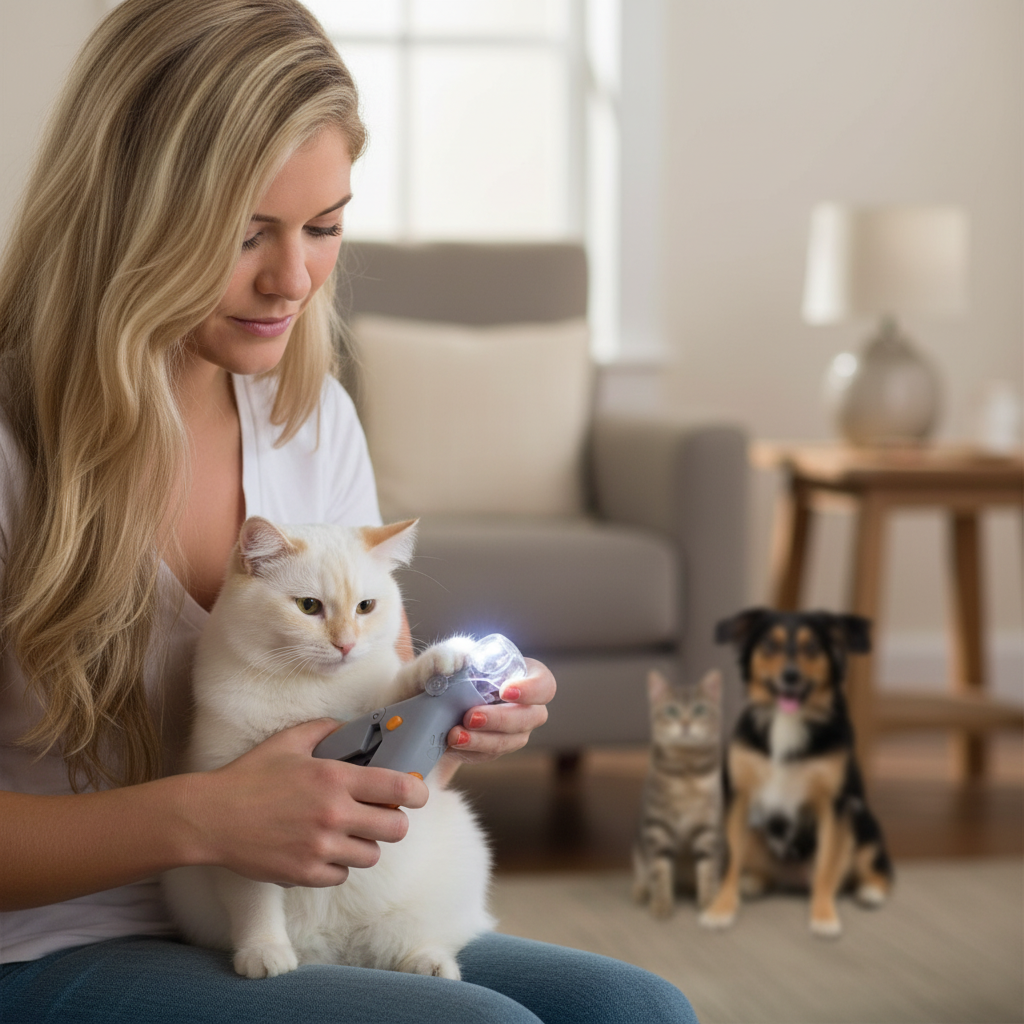 LED Assisted Nail Trimmer for Cats and Dogs