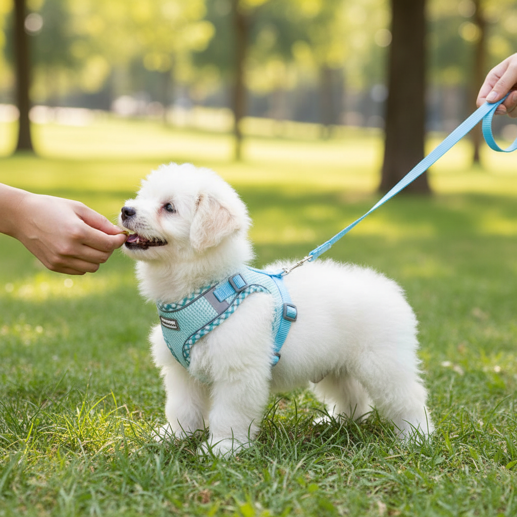 Mesh Design Vest Style Harness For Dogs And Cats Outdoor Walking