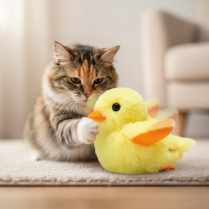 Flapping Rechargeable Interactive Toy For Cats