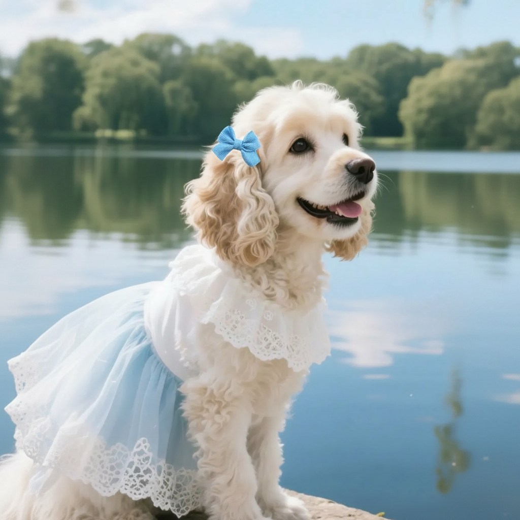 Pet Grooming Bow Hair Clips Set For Dogs And Cats