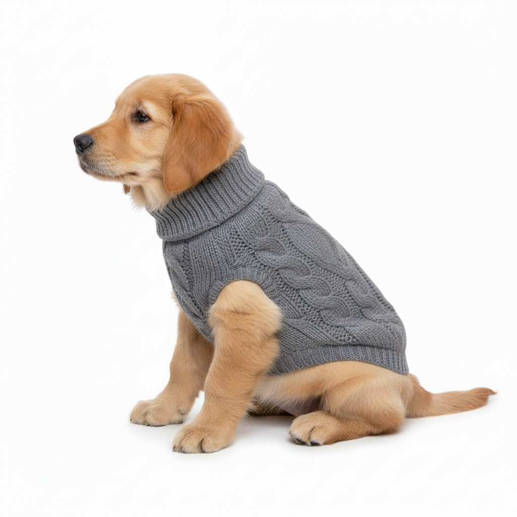 Soft Warm Knit Pet Sweater Pullover For Dogs And Cats
