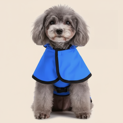 Adjustable Hooded Dog Rainwear Coat
