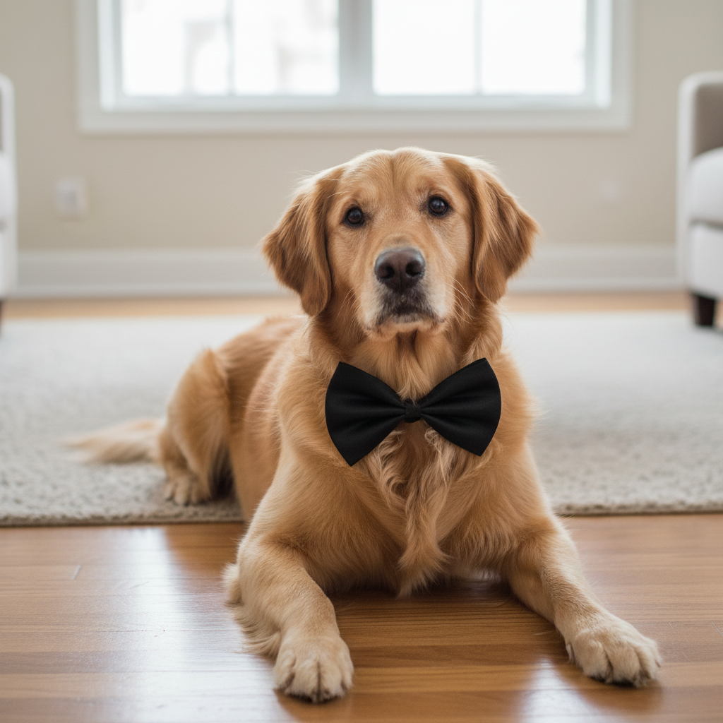 Adjustable Pet Bow Tie Collar For Dogs And Cats