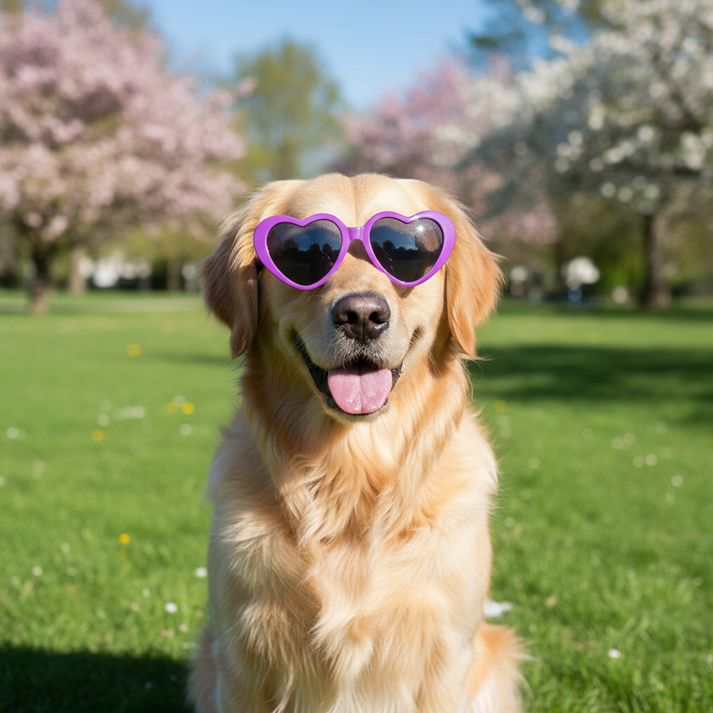 Adorable And Fashionable Photo Props Sunglasses For Cats And Dogs 