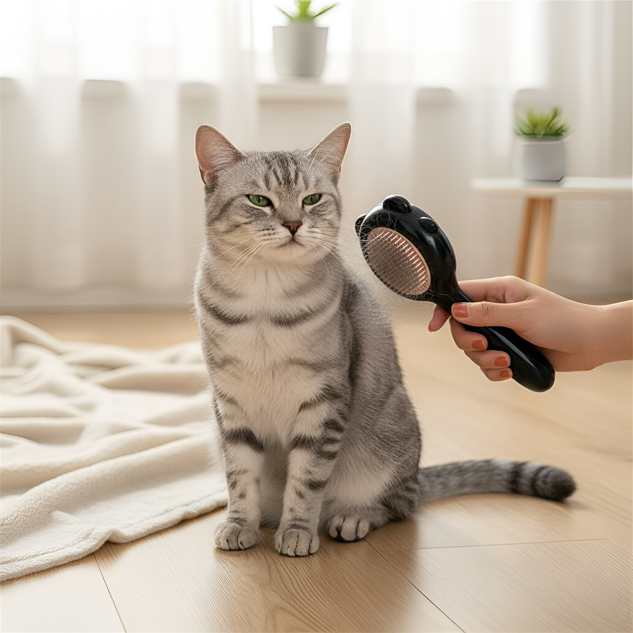 Grooming And Massage Brush For Cats And Dogs