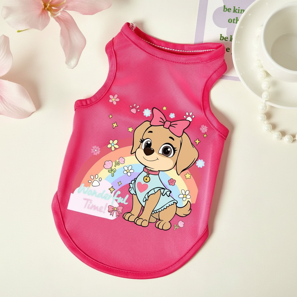 Dog Printed Pet Tank Top