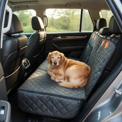 Heavy Duty Waterproof Dog Seat Cover Hammock For Car Back Seat