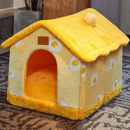 Foldable Closed Cave Pet House