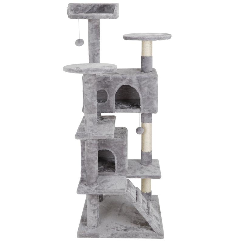 Indoor Cat Playhouse With Scratcher Board