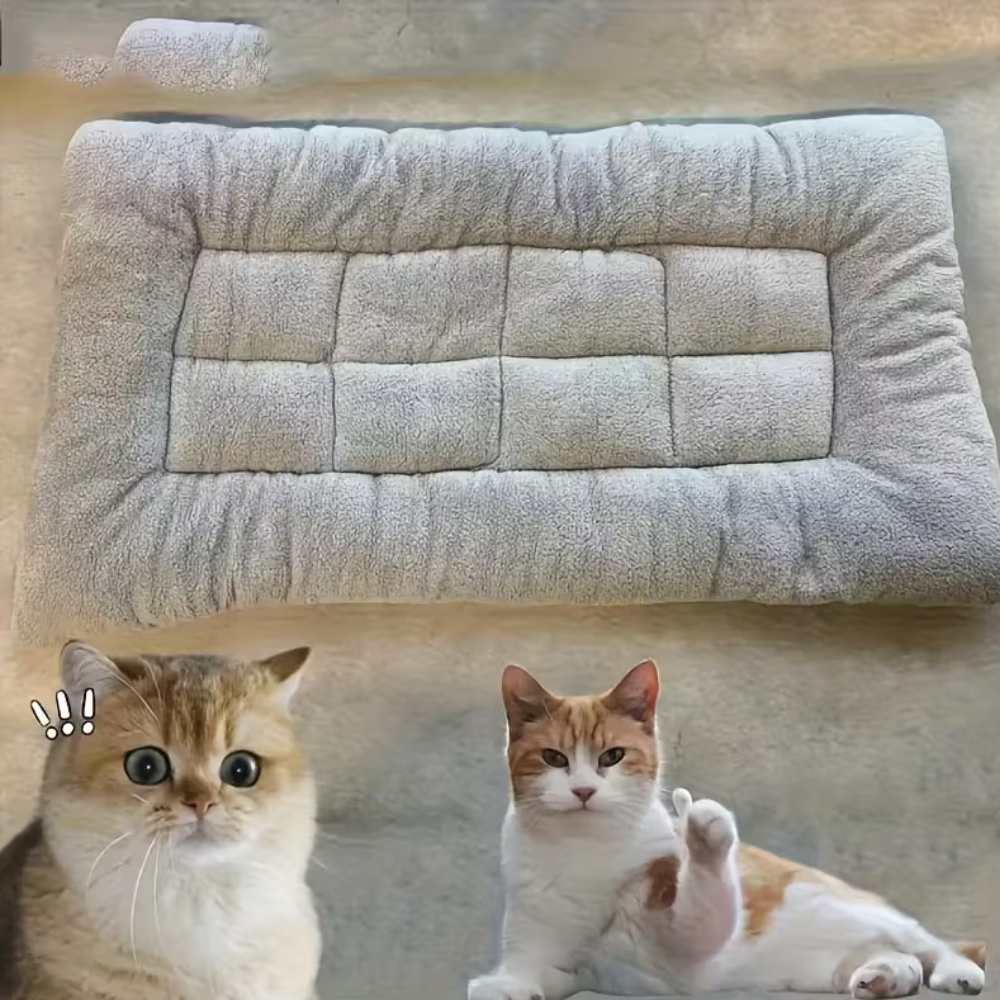 Plush Rectangular Pet Bed Sofa For Dogs
