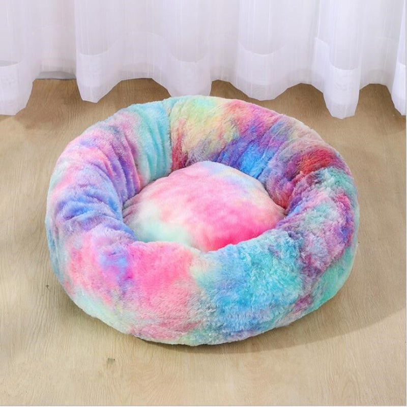 Round Cat Colorful BedRound Cat Colorful Bed - Image 3