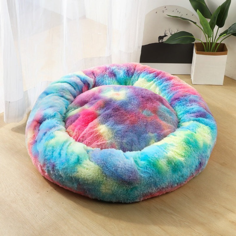 Round Cat Colorful BedRound Cat Colorful Bed - Image 4