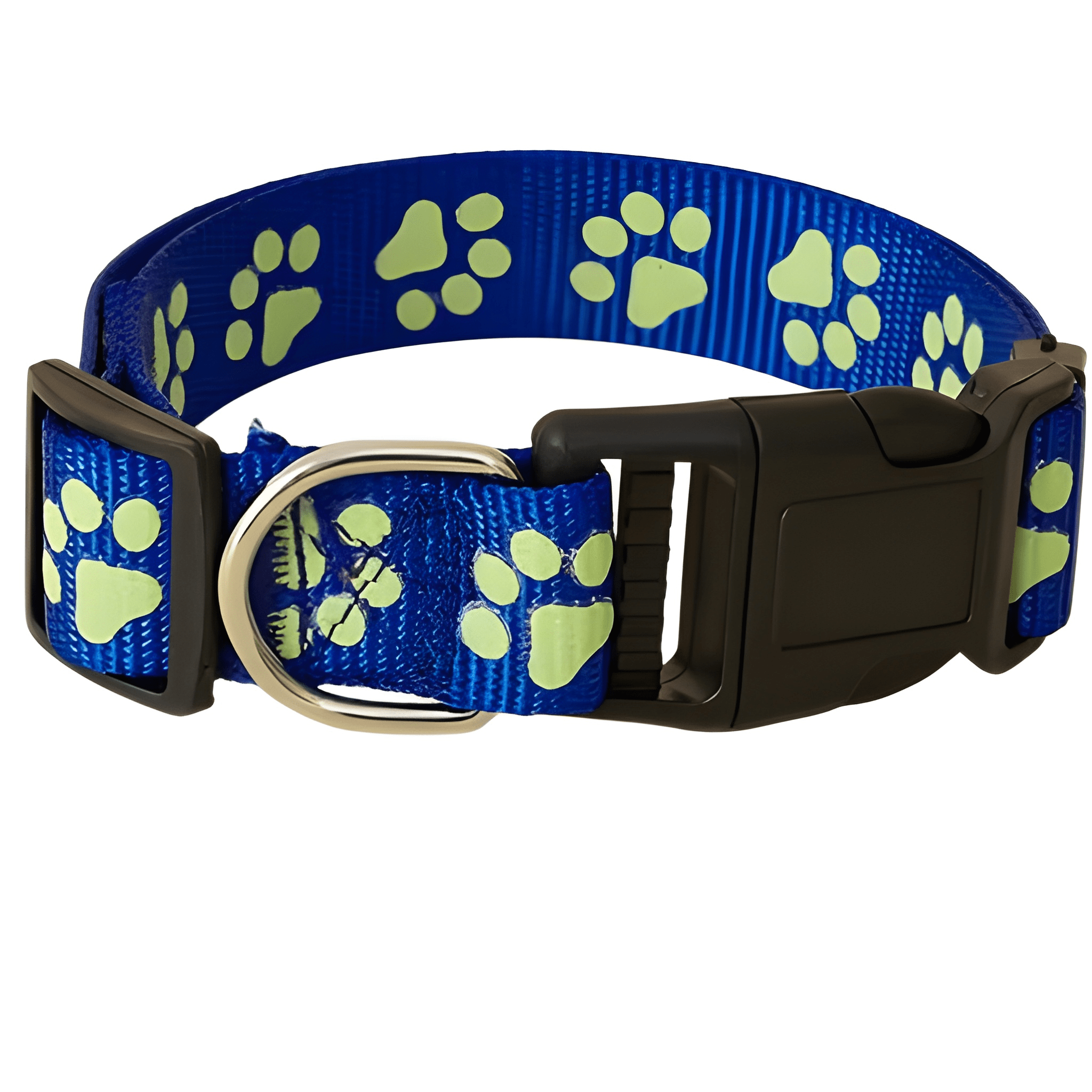 Adjustable Paw Print Dog CollarAdjustable Paw Print Dog Collar - Image 7