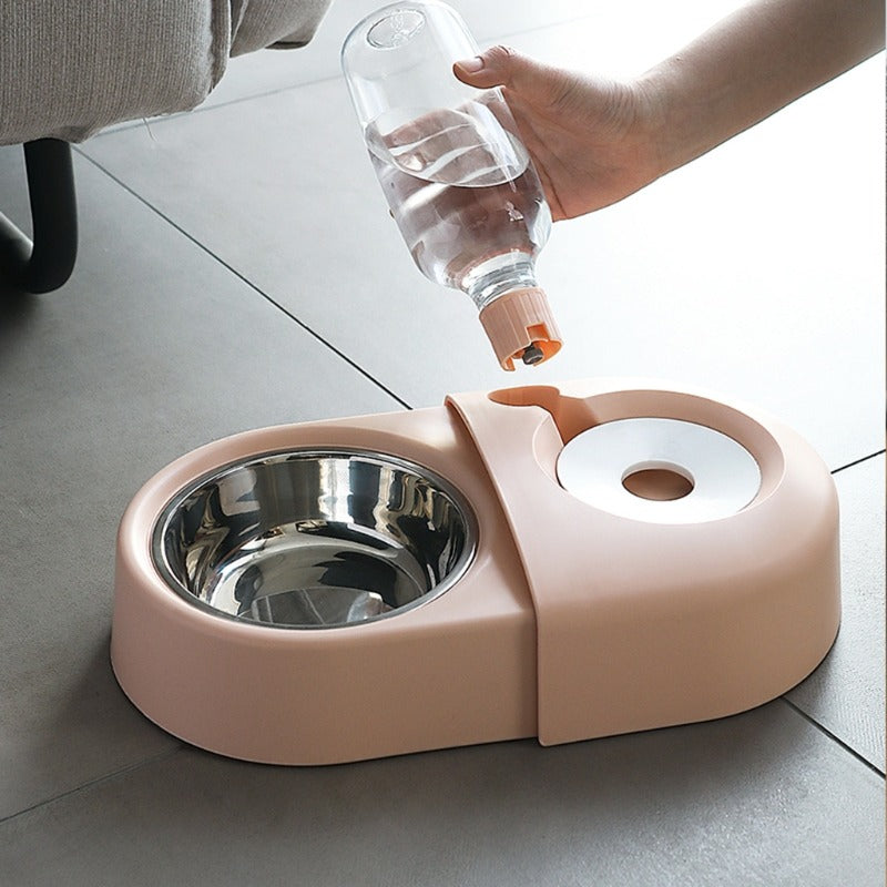 Stainless Steel Dog Water Bowl for Small to Large Dogs Easy Clean Healthy Eating for Pets — size comparison