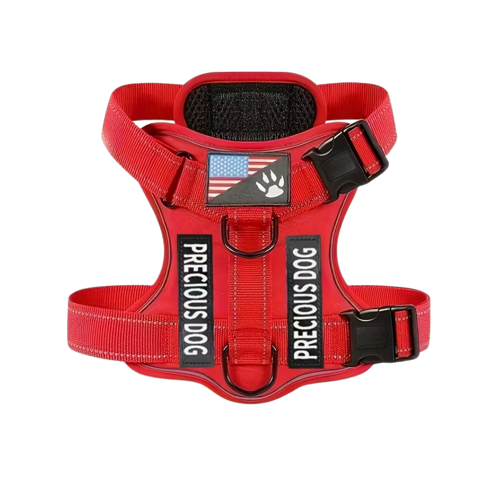Adjustable Reflective Service Dog Harness With Training Patch SetAdjustable Reflective Service Dog Harness With Training Patch Set - Image 11