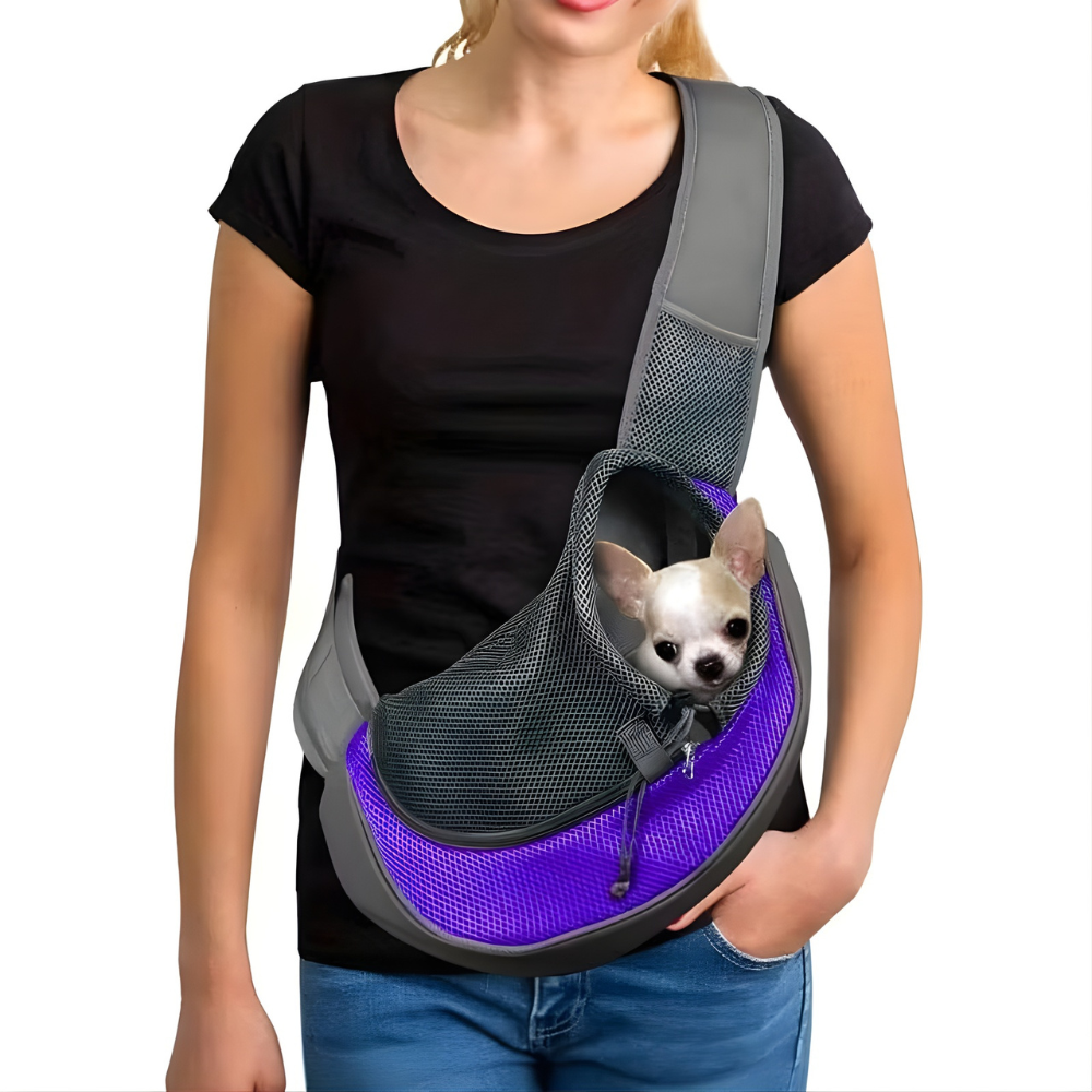 Adjustable Reflective Sling Carrier For PetsAdjustable Reflective Sling Carrier For Pets - Image 7