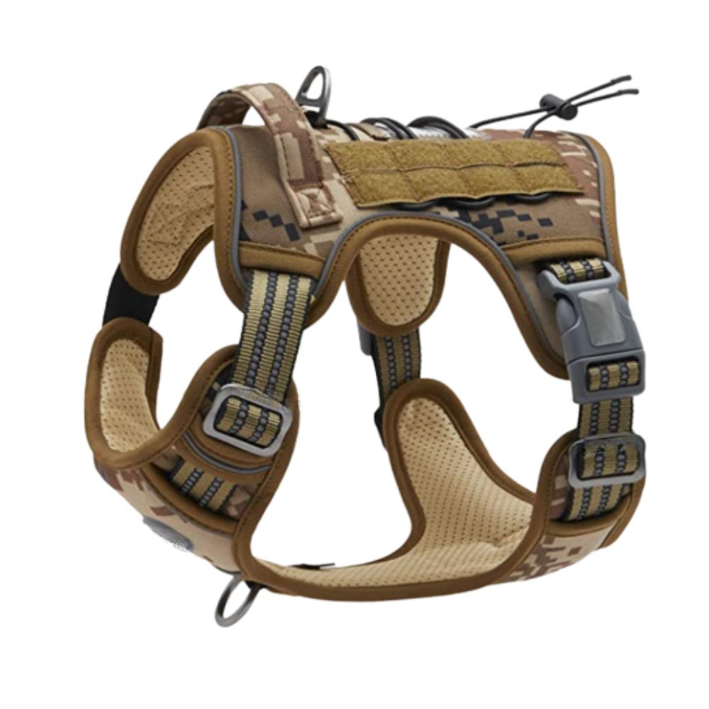 Reflective Safety Dog Harness for S to XL Dogs with Adjustable and Breathable