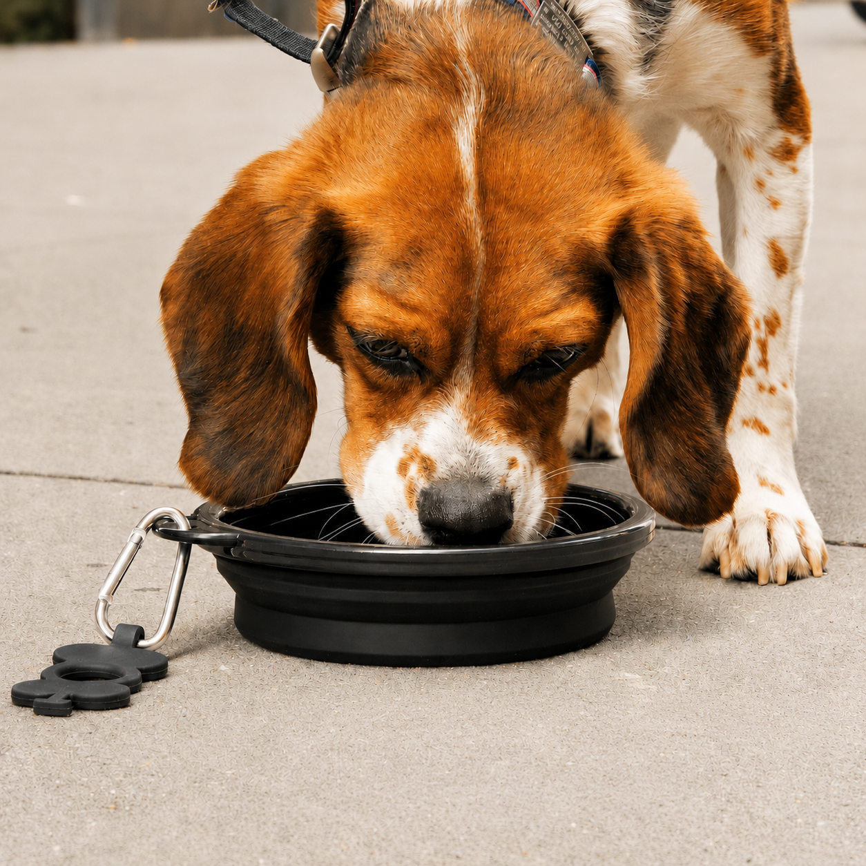33oz Slow Feeder Portable Bowl For Dogs