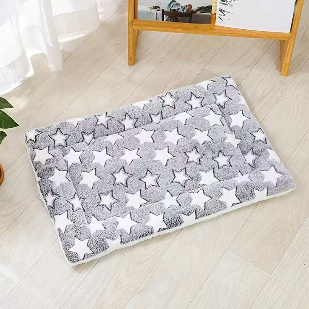1 Piece Soft Dog Crate Mat Warm Thickened Winter Dog BedWarm Dog Bed Mat With Thickened Layer For Comfort - Image 2