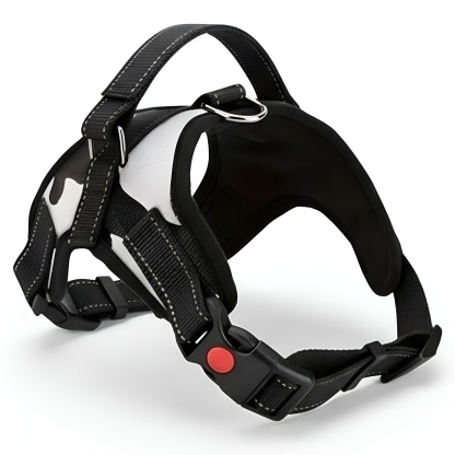 Doglee No Pull Reflective Adjustable Dog Harness With Handle