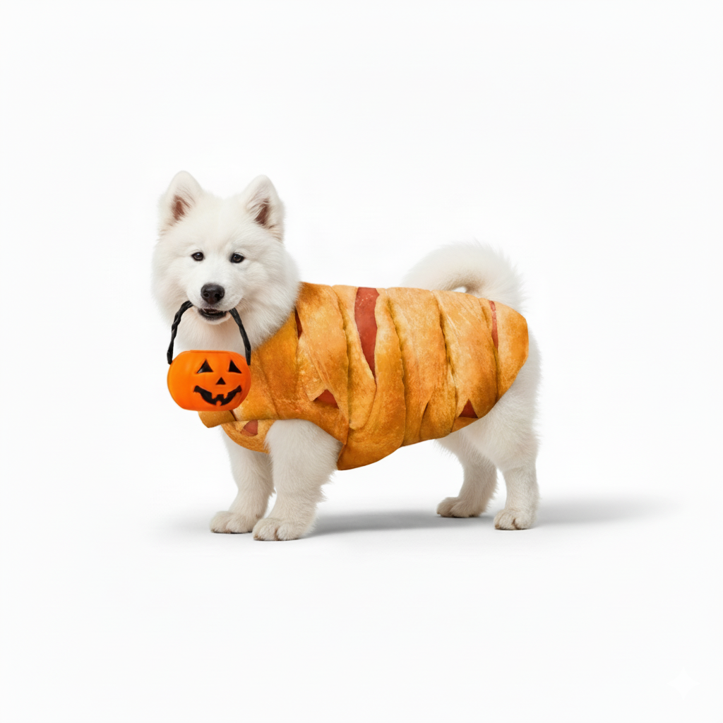Crescent Mummy Dog CostumeCrescent Mummy Dog Costume - Image 5