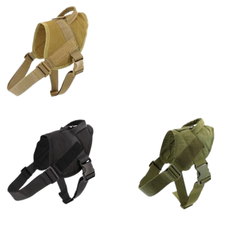 No-pull Dog Harness for S to L Dogs with Adjustable and Breathable Nylon Soft Durable Comfortable Pet Collar — detail clos...