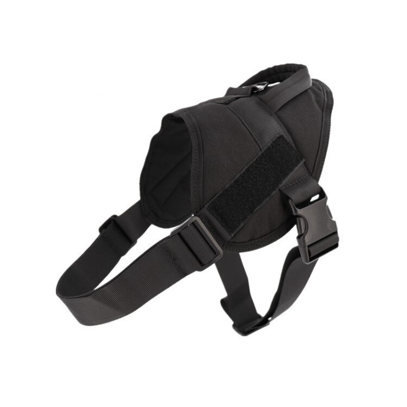 No-pull Dog Harness for S to L Dogs with Adjustable and Breathable Nylon Soft Durable Comfortable Pet Collar — front view