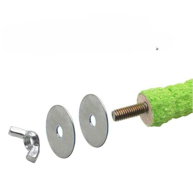 Wood Bird Swing Toy for Parrots Cockatiels and Budgies Cage Accessories for Mental Stimulation — packaging