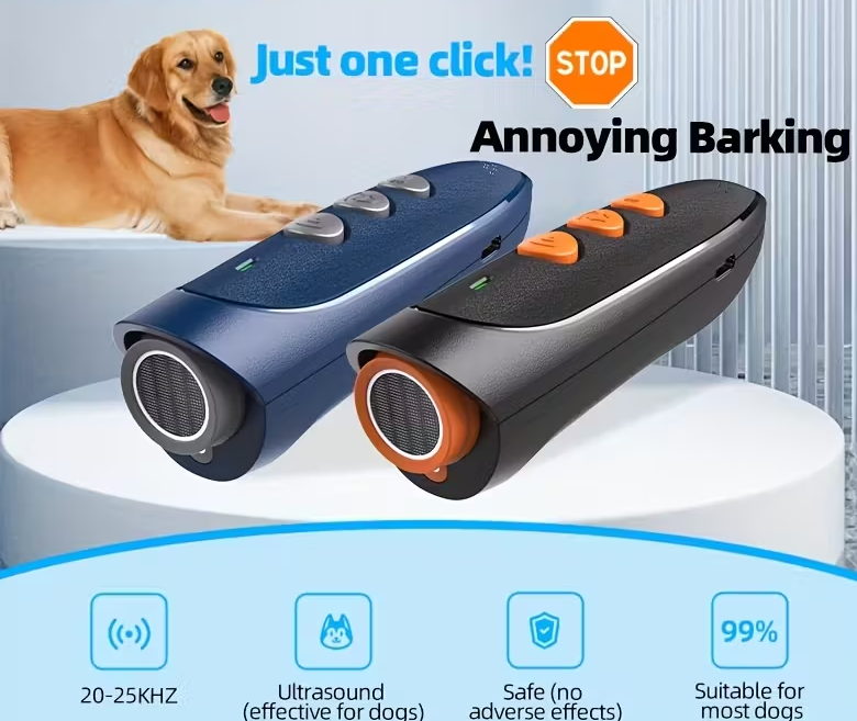 automatic   technology anti barking device anti barking dog trainer device pet dog supplies 5