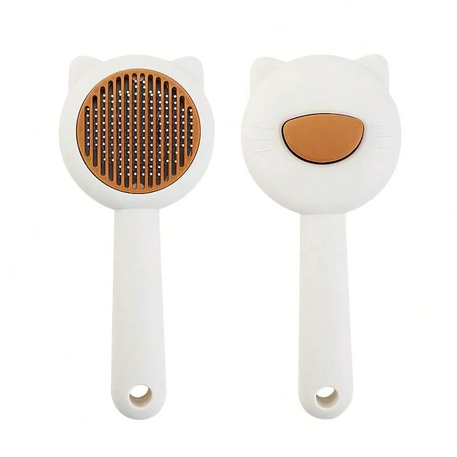 Pet Grooming Brush For Cats And Dogs Hair Removal And Massage
