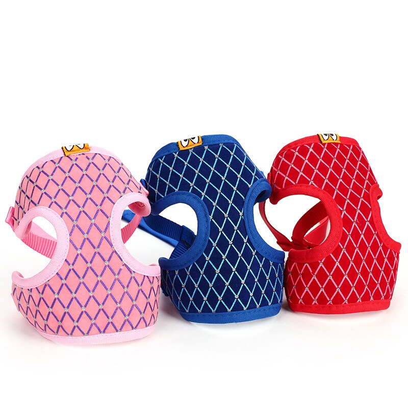 No-pull Dog Harness for S to L Dogs with Adjustable and Breathable Nylon Soft Durable Comfortable Pet Collar — side view