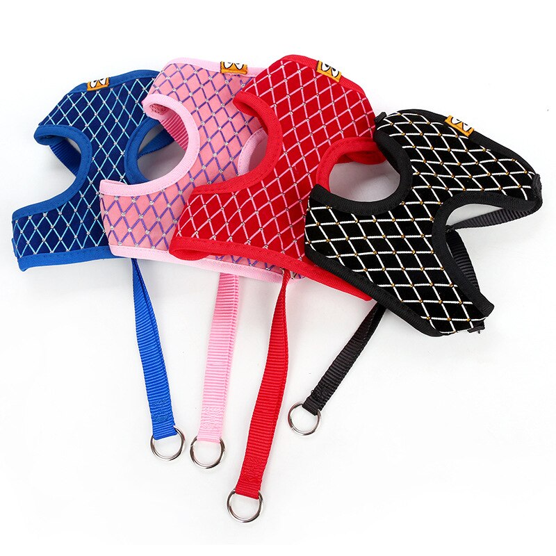 No-pull Dog Harness for S to L Dogs with Adjustable and Breathable Nylon Soft Durable Comfortable Pet Collar — front view