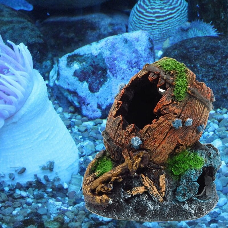 Aquarium Decoration for Freshwater and Saltwater Aquariums Precise Reliable and Easy to Install — side view