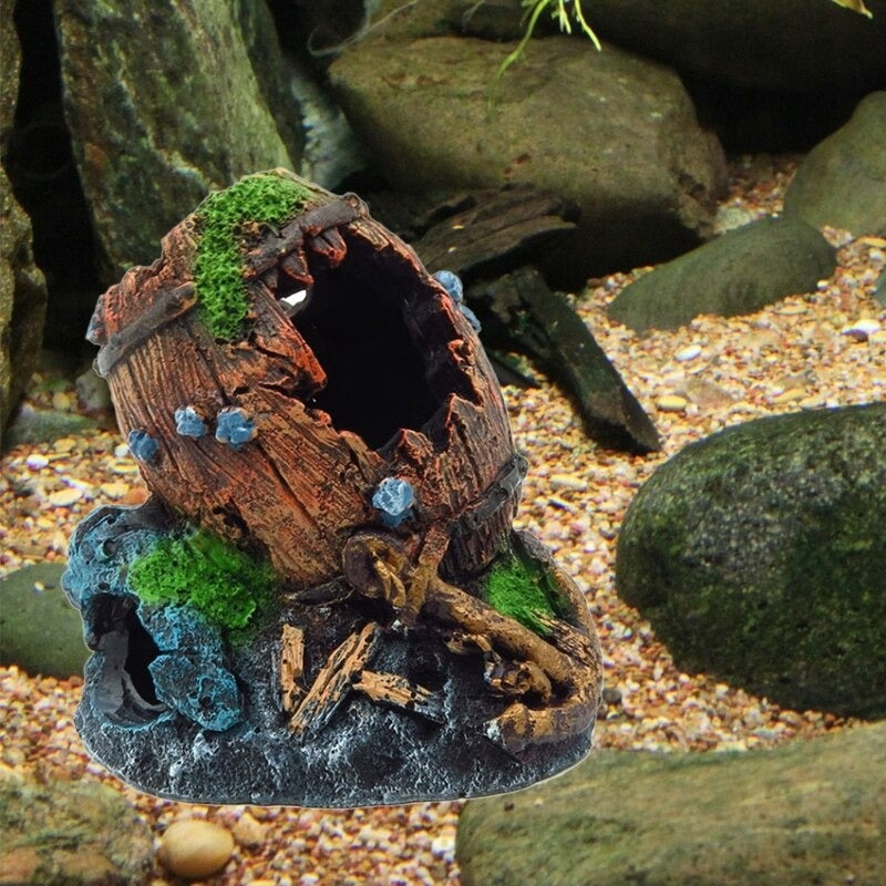Aquarium Decoration for Freshwater and Saltwater Aquariums Precise Reliable and Easy to Install — in use