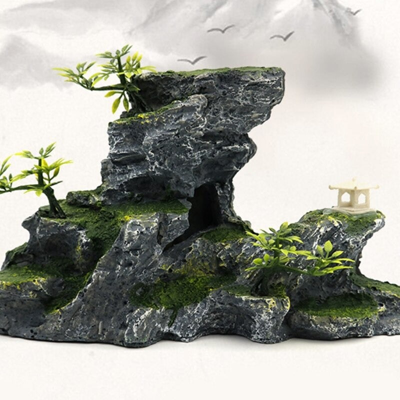 Aquarium Decoration for Freshwater and Saltwater Aquariums Precise Reliable and Easy to Install — in use