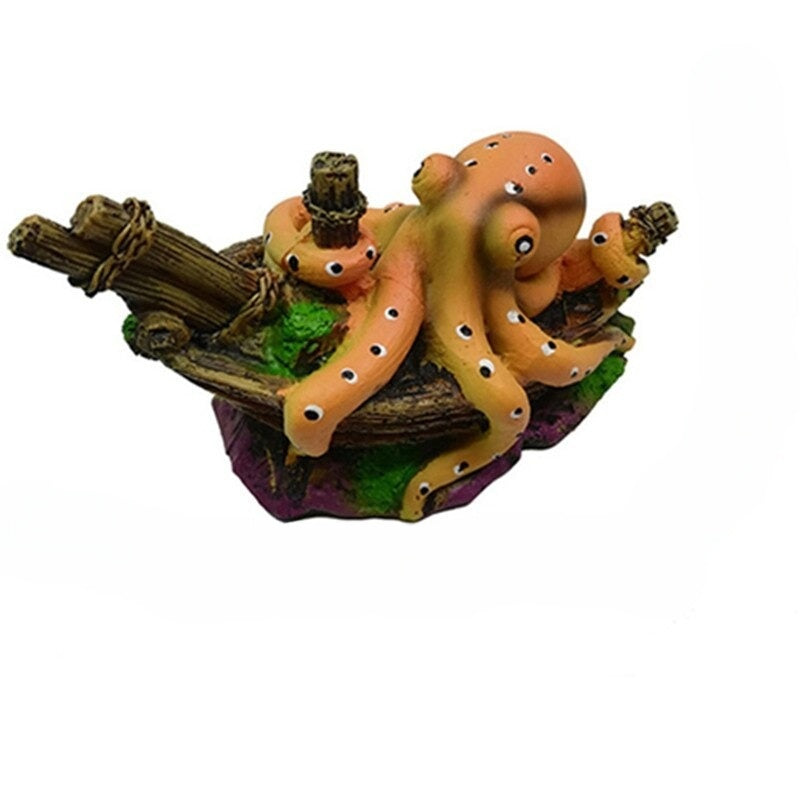 Shrimp Fish Ornament For Aquarium