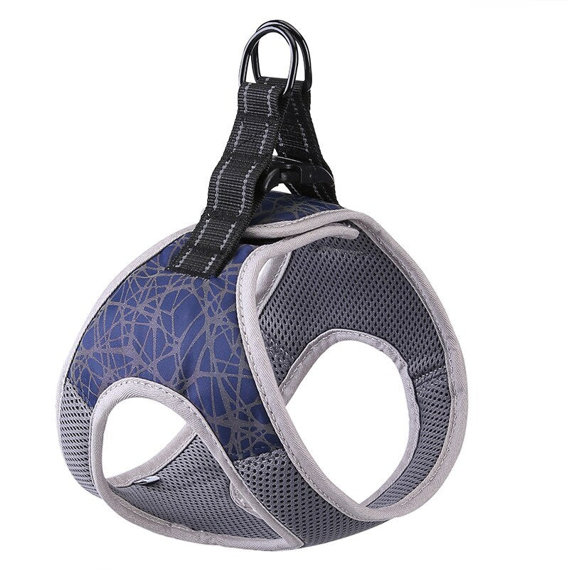 No-pull Dog Harness for S to L Dogs with Adjustable and Breathable Nylon Soft Durable Comfortable Pet Collar — packaging
