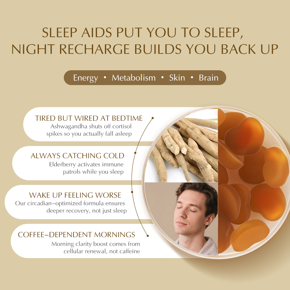Tidora Night Recharge – Fall Asleep Fast, Wake Up Refreshed