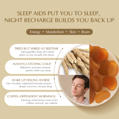 Tidora Night Recharge – Fall Asleep Fast, Wake Up Refreshed