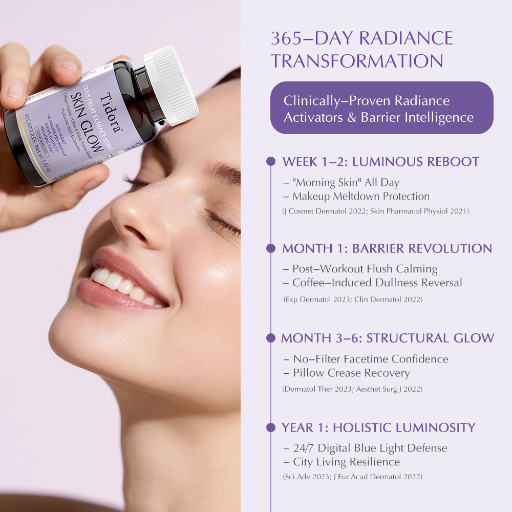 Tidora Skin Glow | Anti-Aging Serum | Wrinkle Eraser + Dark Spot Corrector