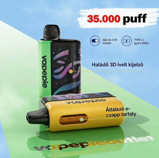 VAPEPIE GalacticGleam 35 000 slukk