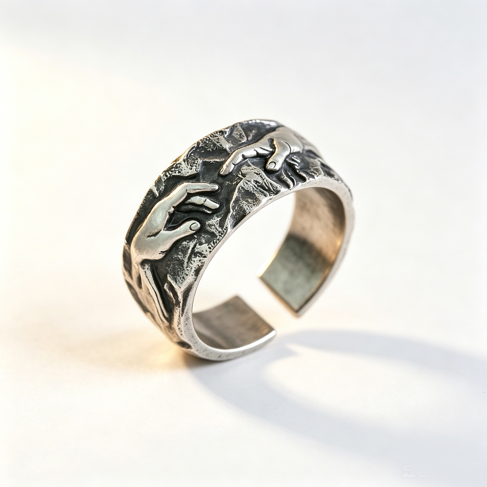 Creation of Adam Open Ring