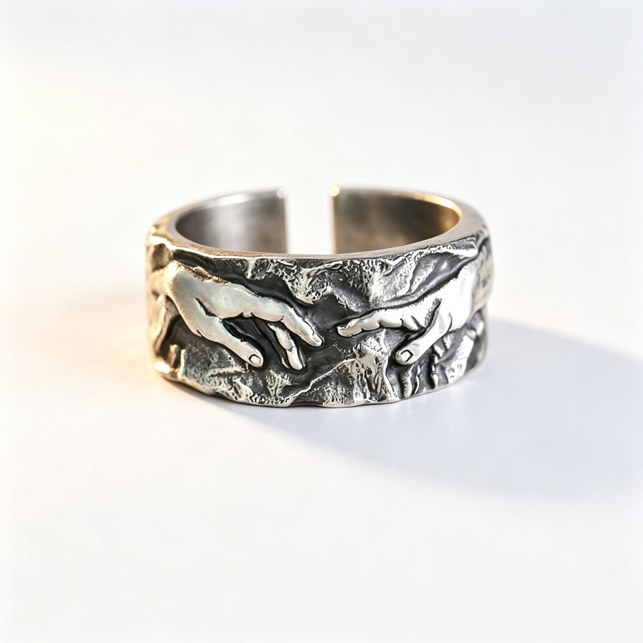 Creation of Adam Open Ring