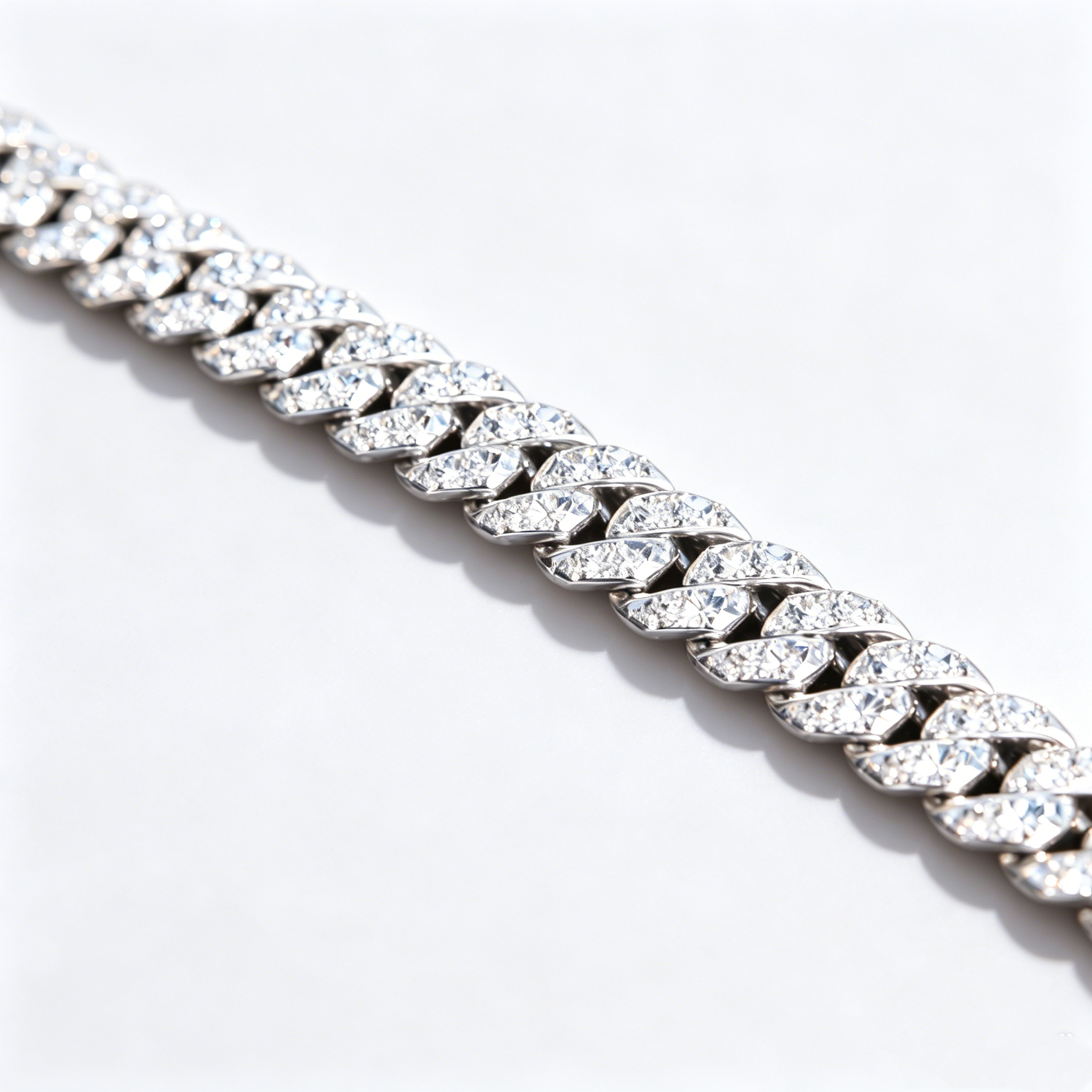 Iced Out Cuban Link Bracelet