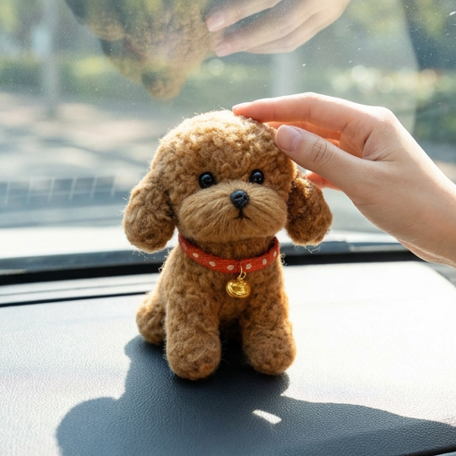 🐶 DIY Pipe Cleaner Poodle Figurine Kit