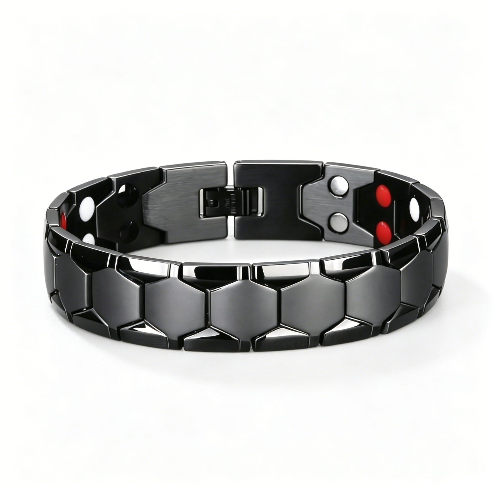 World Cup Soccer Hexagon Link Bracelet