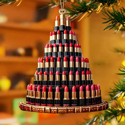 Lipstick Tree Ornament